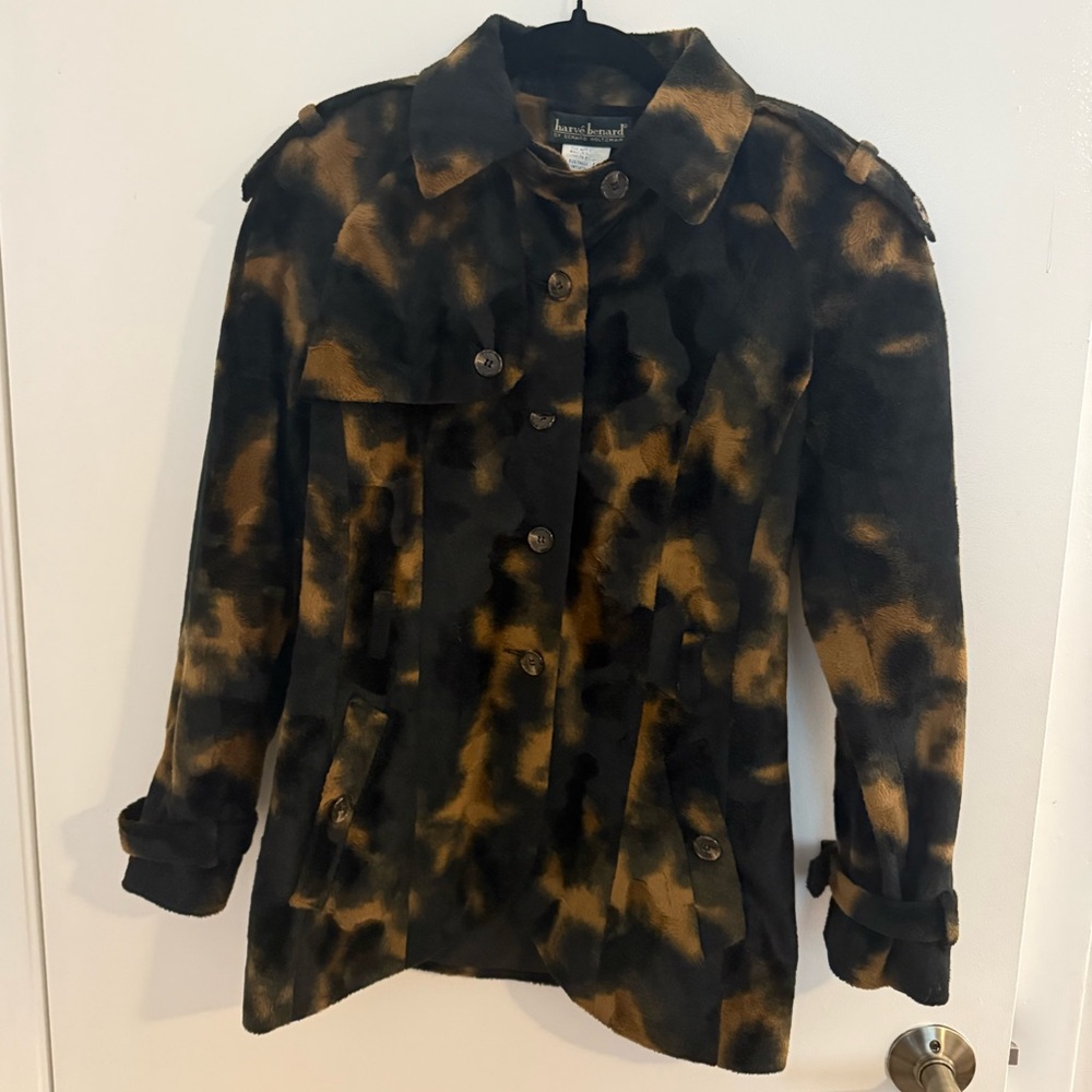 Harvé Benard (by Benard Holtzman) faux fur coat